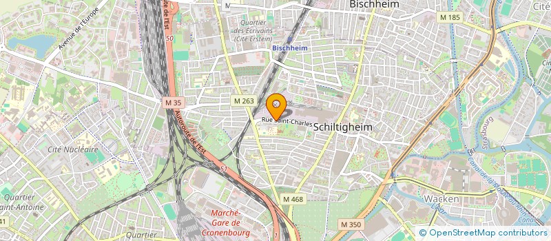 localisation de l'entreprise MONSIEUR AHMAD SALEM HAKIMI  SCHILTIGHEIM