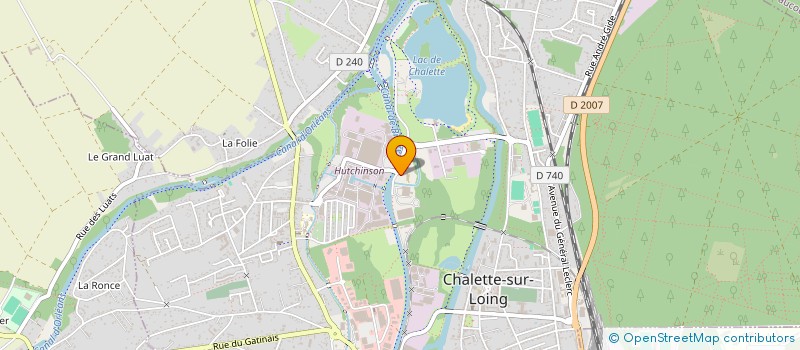 localisation de l'entreprise MONSIEUR AHMAD SEIAR MAIHANYAR  CHALETTE-SUR-LOING