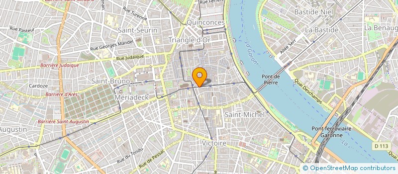 localisation de l'entreprise MONSIEUR AHMAD SERHAN  BORDEAUX