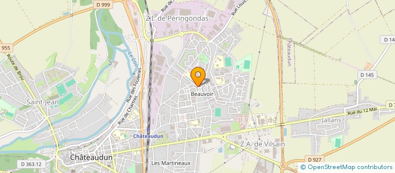 localisation de l'entreprise MONSIEUR AHMAD-SHAHED SEDIQUI à CHATEAUDUN