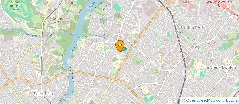 localisation de l'entreprise MONSIEUR AHMAD SHAHIKHAIL  NANTES