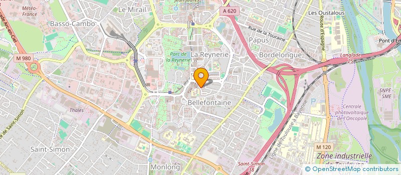 localisation de l'entreprise MONSIEUR AHMAD SHARIF MUNYE  TOULOUSE