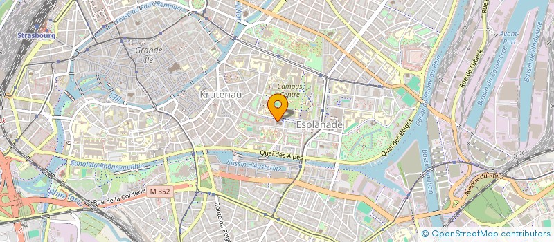 localisation de l'entreprise MONSIEUR AHMAD SIAR KHWAJAZADA à STRASBOURG