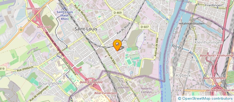 localisation de l'entreprise MONSIEUR AHMAD SOHRAB  SAINT-LOUIS