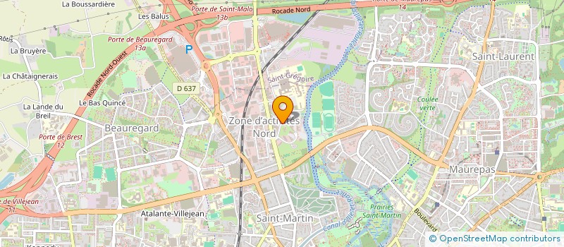 localisation de l'entreprise MONSIEUR AHMAD SOULEYMANE  RENNES