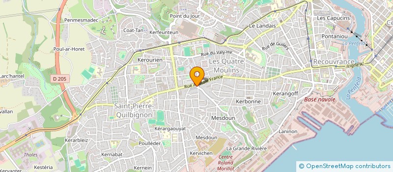 localisation de l'entreprise MONSIEUR AHMAD STEIF à BREST