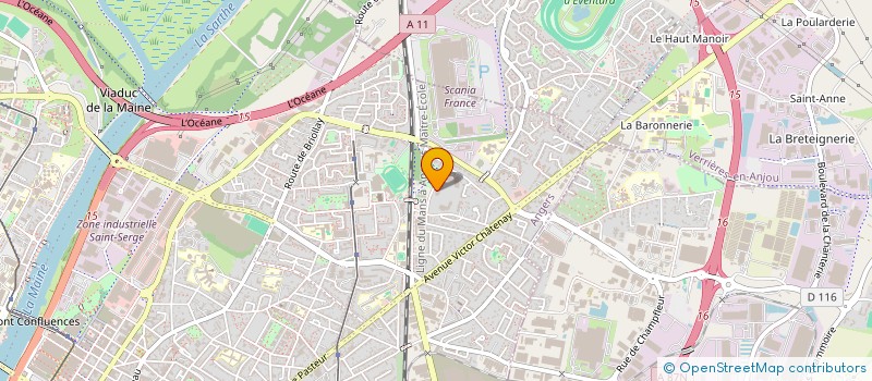 localisation de l'entreprise MONSIEUR AHMAD TAJZADA à ANGERS