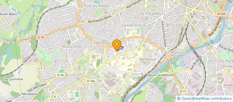 localisation de l'entreprise MONSIEUR AHMAD TASAL à LIMOGES