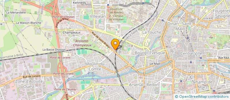 localisation de l'entreprise MONSIEUR AHMAD TEMORI  RENNES