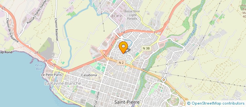 localisation de l'entreprise MONSIEUR AHMAD VIADERE à SAINT-PIERRE