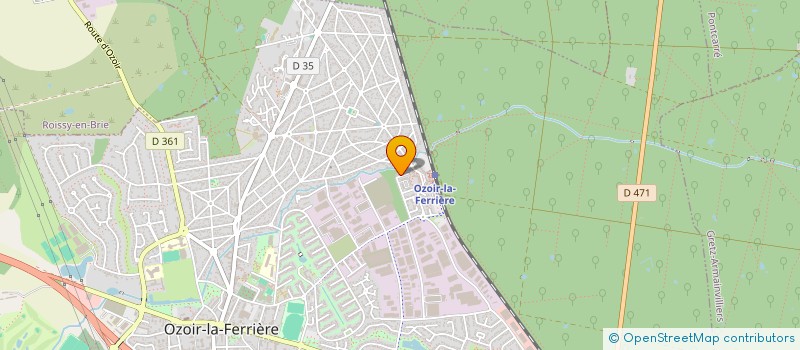 localisation de l'entreprise MONSIEUR AHMAD WALI GHAFARI  OZOIR-LA-FERRIERE