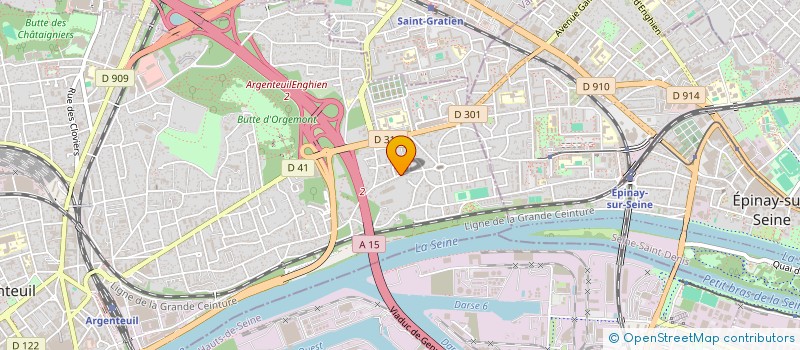 localisation de l'entreprise MONSIEUR AHMADA COULIBALY  ARGENTEUIL