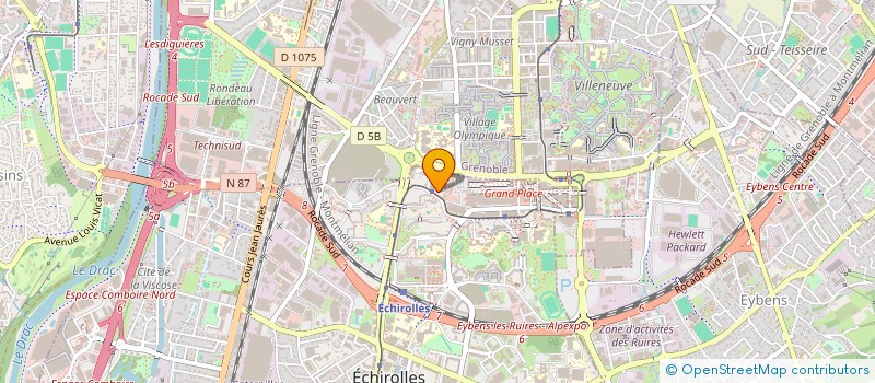 localisation de l'entreprise MONSIEUR AHMADI AHMADI à ECHIROLLES