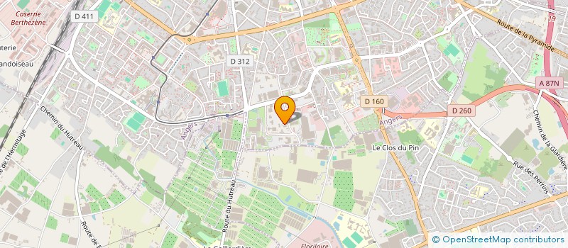 localisation de l'entreprise MONSIEUR AHMADJAN OSMANI à ANGERS