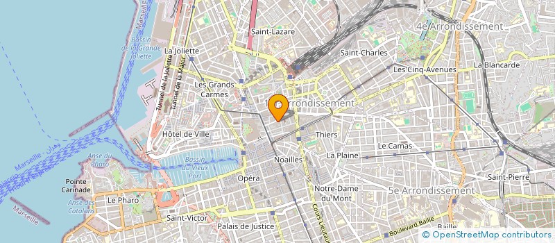localisation de l'entreprise MONSIEUR AHMADOU DIAGNE  MARSEILLE