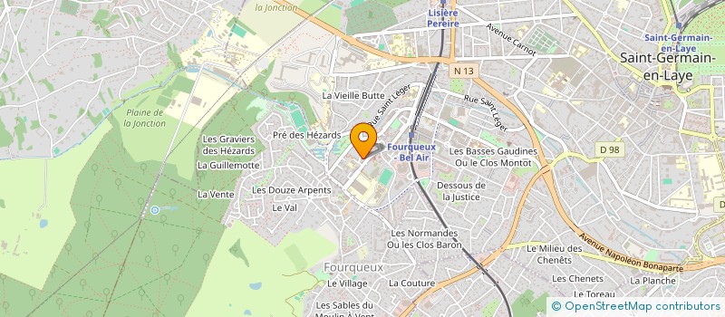 localisation de l'entreprise MONSIEUR AHMADOU DIAKHATE  SAINT-GERMAIN-EN-LAYE