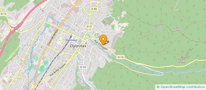 localisation de l'entreprise MONSIEUR AHMADOU KALLO à OYONNAX