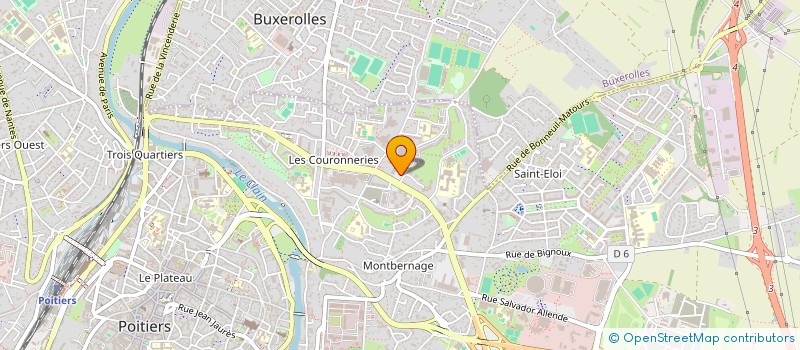 localisation de l'entreprise MONSIEUR AHMADSHAH HAIDARI  POITIERS