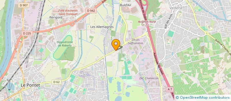 localisation de l'entreprise MONSIEUR AHMADZIA AHMADI  VEDENE