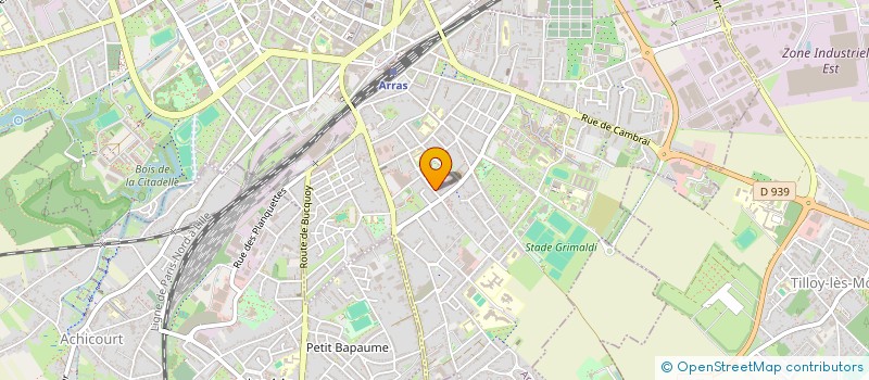 localisation de l'entreprise MONSIEUR AHMAT ABDEL-AZIZ à ARRAS