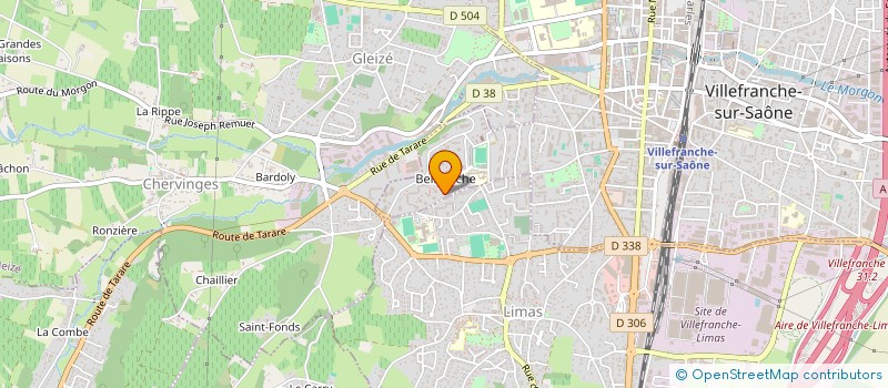 localisation de l'entreprise MONSIEUR AHMDI CHAKER  VILLEFRANCHE-SUR-SAONE