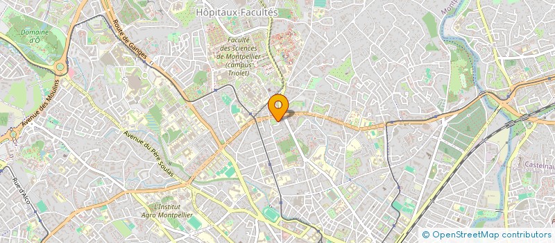localisation de l'entreprise MONSIEUR AHMED AALLOU à MONTPELLIER