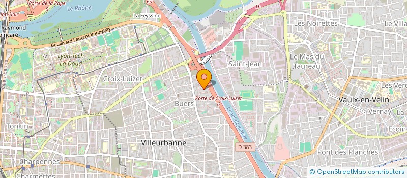 localisation de l'entreprise MONSIEUR AHMED ABAKER RAMADAN  VILLEURBANNE