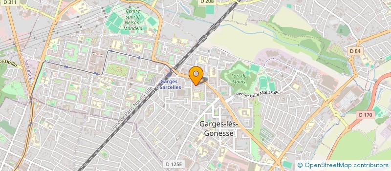 localisation de l'entreprise MONSIEUR AHMED ABD ELRAZEK  GARGES LES GONESSE