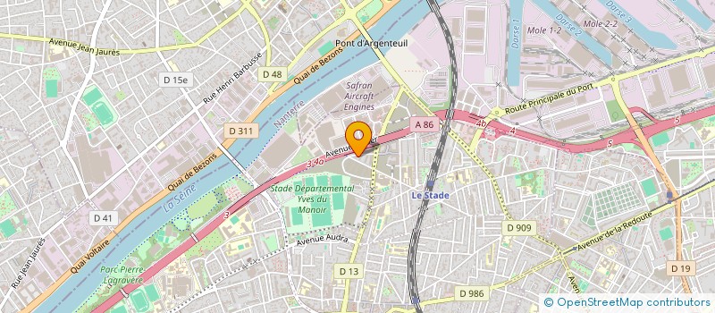 localisation de l'entreprise MONSIEUR AHMED ABDALLAH AHMED ADAM à COLOMBES