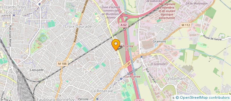 localisation de l'entreprise MONSIEUR AHMED ABDALLAH ISMAIL  TOULOUSE