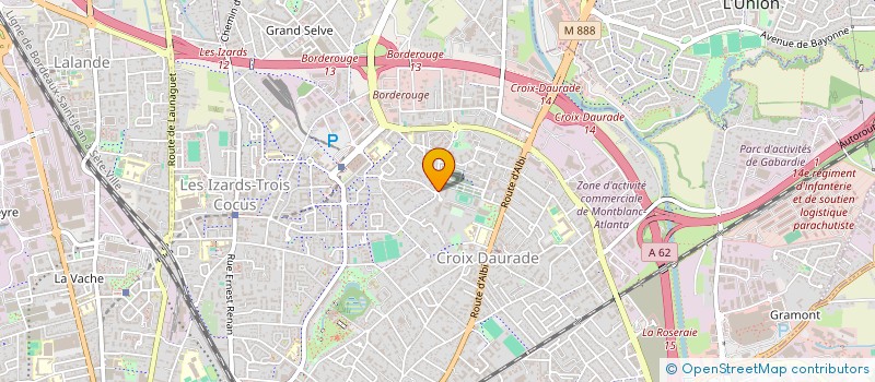 localisation de l'entreprise MONSIEUR AHMED ABDELFATTAH  TOULOUSE