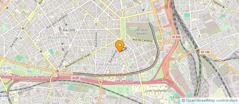 localisation de l'entreprise MONSIEUR AHMED ABDELLI à LILLE