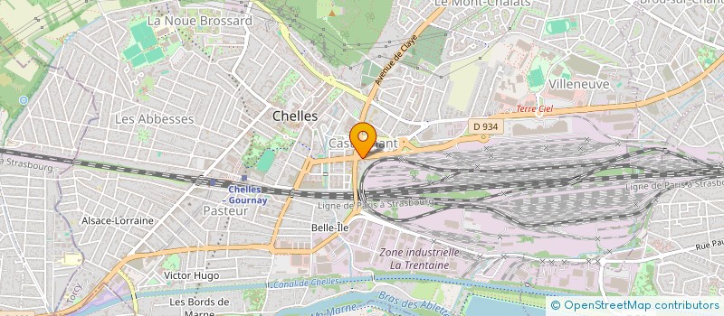 localisation de l'entreprise MONSIEUR AHMED ABDILLAH à CHELLES