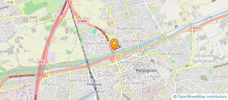 localisation de l'entreprise MONSIEUR AHMED ABDULAHI ABDIRAHMAN  PERPIGNAN