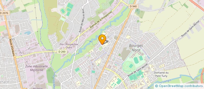 localisation de l'entreprise MONSIEUR AHMED ABDULLAH AHMED  BOURGES