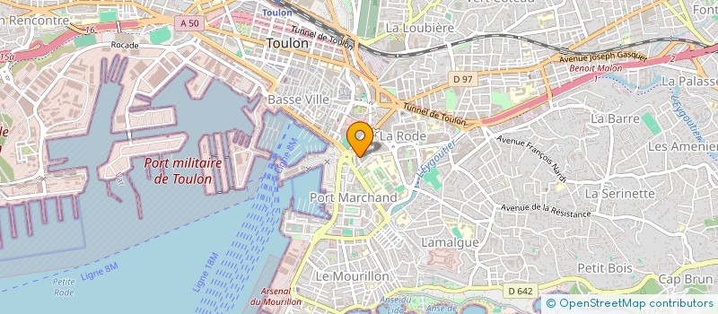 localisation de l'entreprise MONSIEUR AHMED ABIDI  TOULON