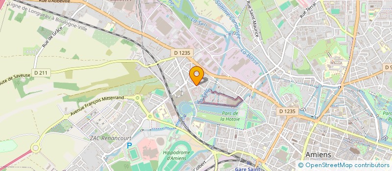 localisation de l'entreprise MONSIEUR AHMED ABOUBI  AMIENS