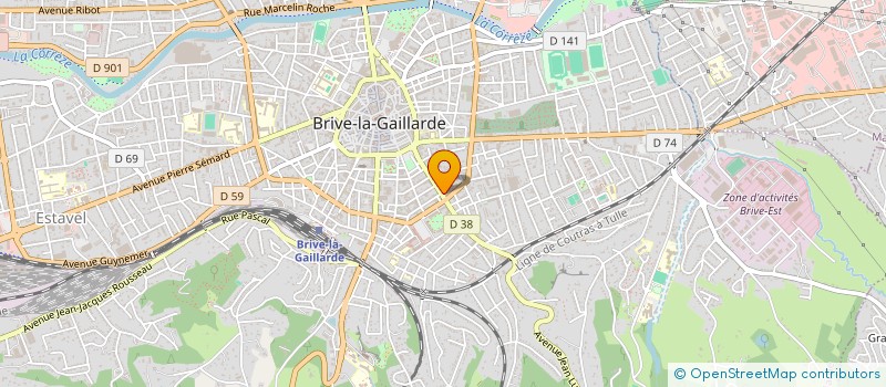 localisation de l'entreprise MONSIEUR AHMED ABOUHELAL  BRIVE-LA-GAILLARDE