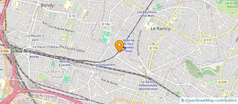 localisation de l'entreprise MONSIEUR AHMED ABU ZAINAB  VILLEMOMBLE