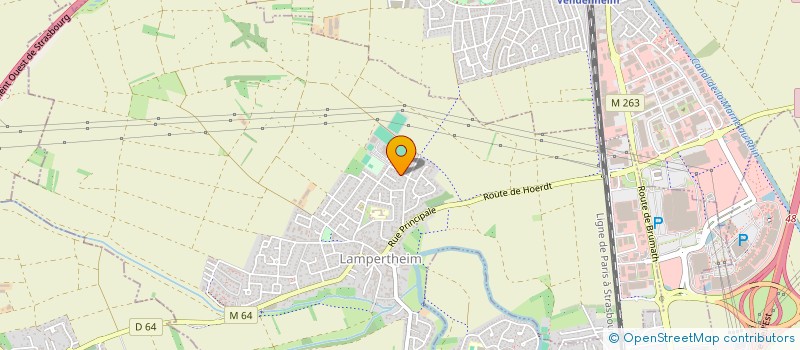 localisation de l'entreprise MONSIEUR AHMED ACHALLIOUI JILALI  MUNDOLSHEIM