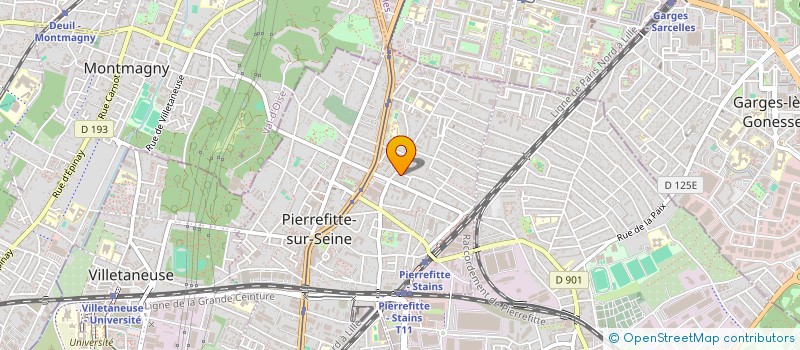 localisation de l'entreprise MONSIEUR AHMED ACHEIR à PIERREFITTE-SUR-SEINE
