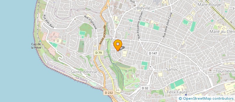 localisation de l'entreprise MONSIEUR AHMED ADAM NOURIN  LE HAVRE