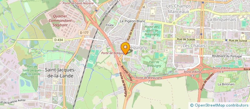 localisation de l'entreprise MONSIEUR AHMED AFGHOUL  RENNES