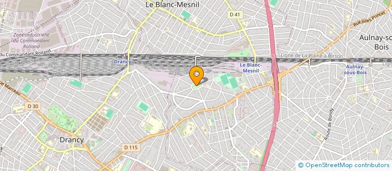 localisation de l'entreprise MONSIEUR AHMED AFZAL à LE BLANC MESNIL