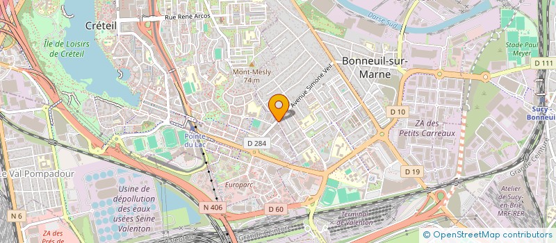 localisation de l'entreprise MONSIEUR AHMED AHAMED  BONNEUIL-SUR-MARNE