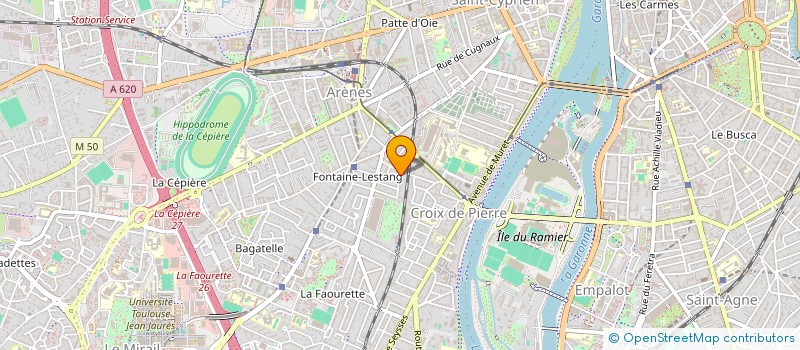 localisation de l'entreprise MONSIEUR AHMED AHEBOUNE  TOULOUSE