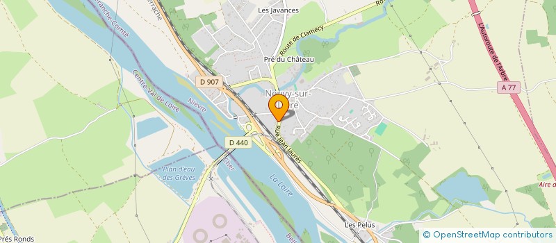 localisation de l'entreprise MONSIEUR AHMED AHGA à NEUVY-SUR-LOIRE
