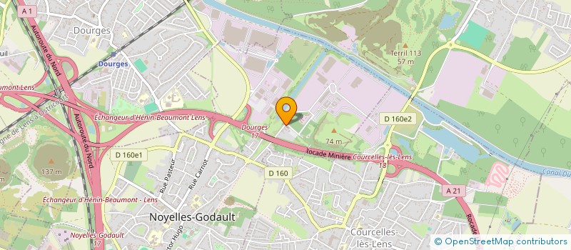 localisation de l'entreprise MONSIEUR AHMED AHMED CHAKOUR  CARVIN