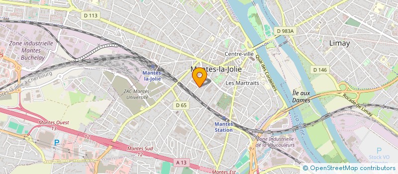 localisation de l'entreprise MONSIEUR AHMED AHMED HASSAN  MANTES-LA-JOLIE