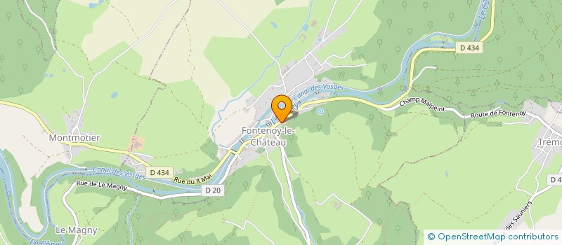 localisation de l'entreprise MONSIEUR AHMED AHMEDOV  FONTENOY-LE-CHATEAU